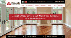 Desktop Screenshot of accuratewindow.com