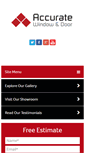 Mobile Screenshot of accuratewindow.com